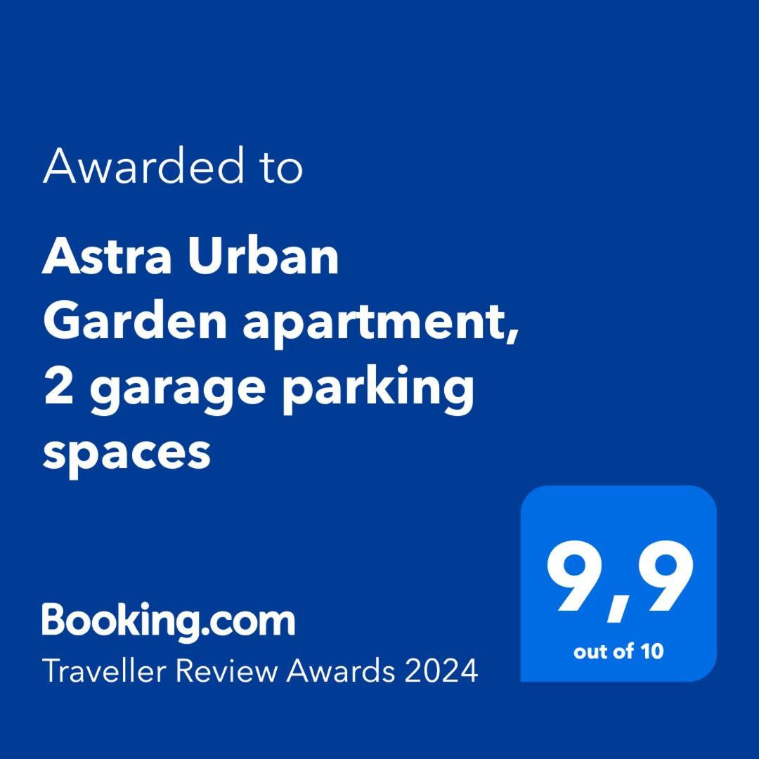 Astra Urban Garden Apartment, 2 Garage Parking Spaces Загреб Экстерьер фото